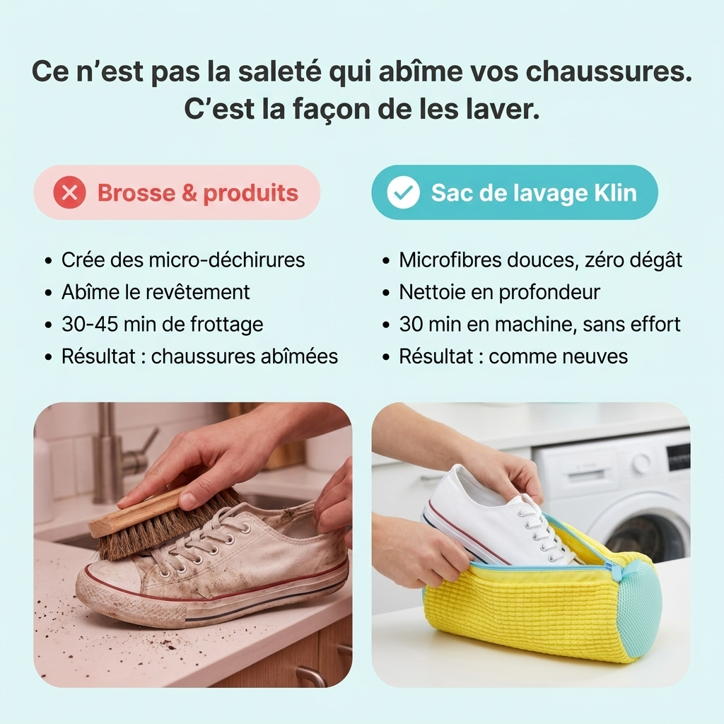 Sac de Lavage pour chaussures KLIN™️