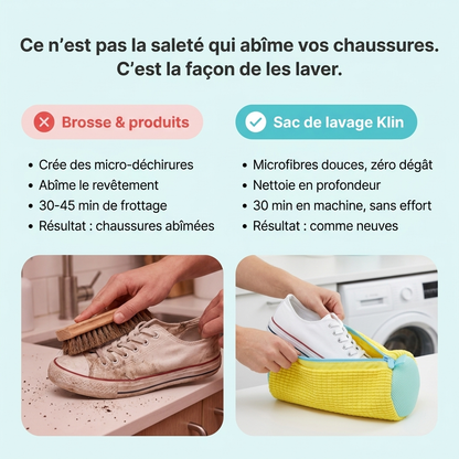 Sac de Lavage pour chaussures KLIN™️